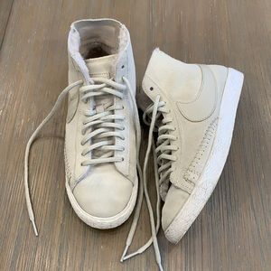 Nike Blazer suede and shearling. Size 7